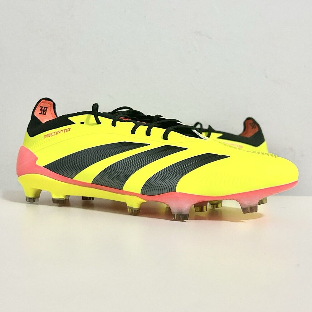 Adidas Predator 24 Elite Low FG “Energy Citrus Pack” Men Size 11.5 Soccer Cleats